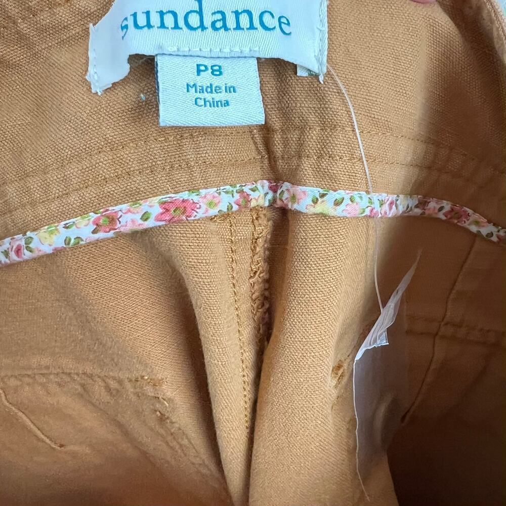 Wide Leg Cropped Pants in Tan - Picture 6 of 6